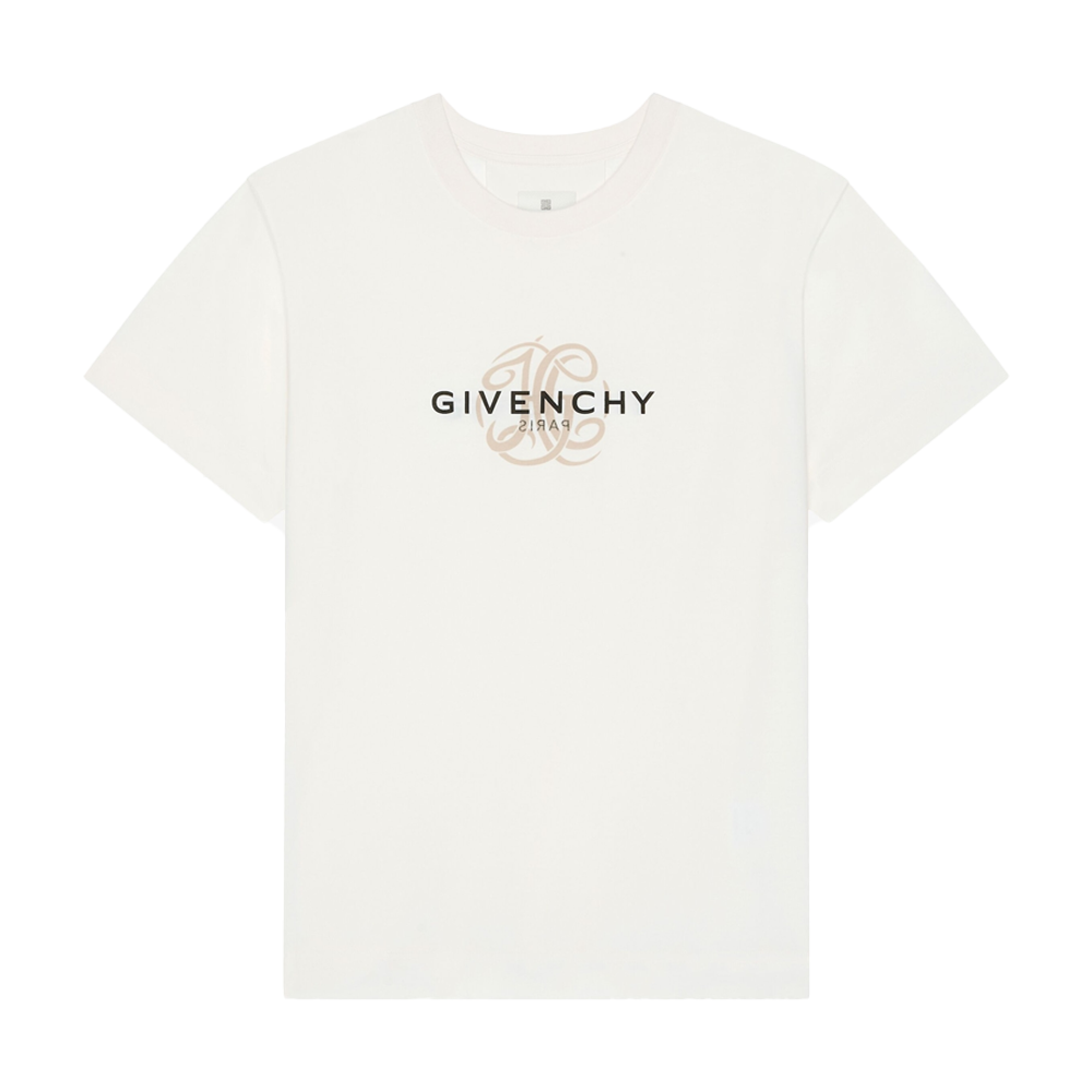 Kaos Givenchy Bermotif, Unisex -J-41