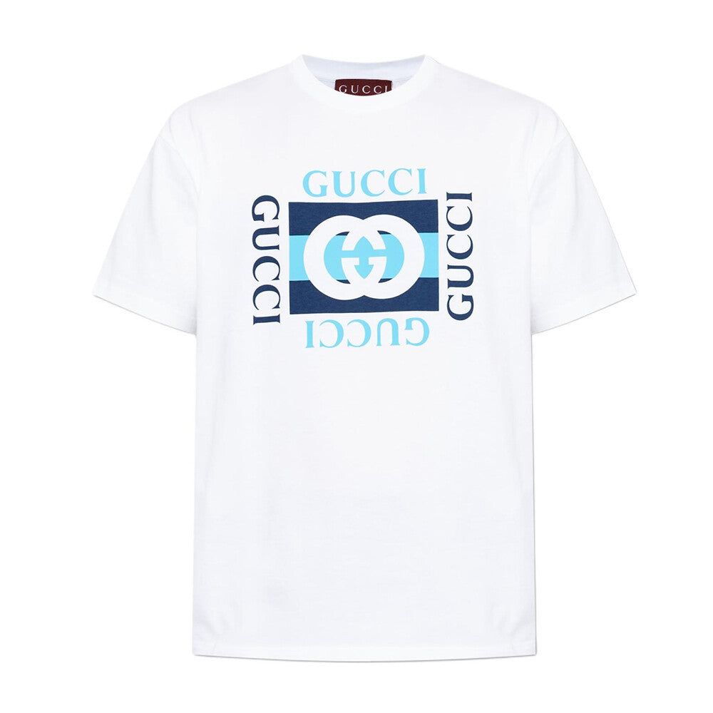 GUCCI Kaos Logo Seri Huruf, Unisex, COD '"    '"  G-03