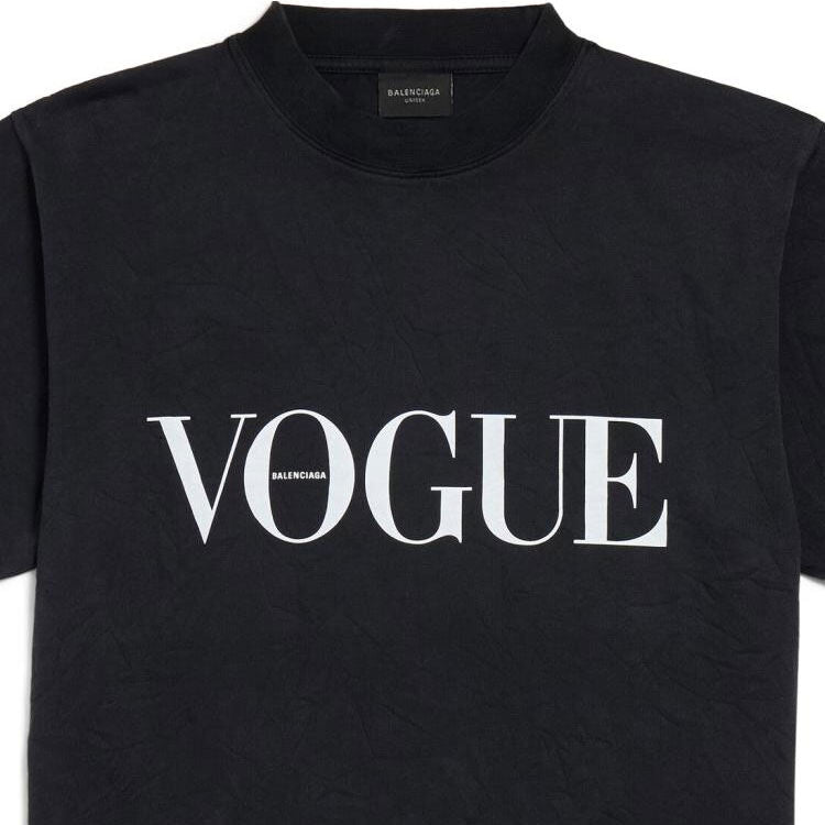 Kaos Pendek Balenciaga dengan Motif Gambar/Cetak, Cocok untuk Pria dan Wanita -BL-48