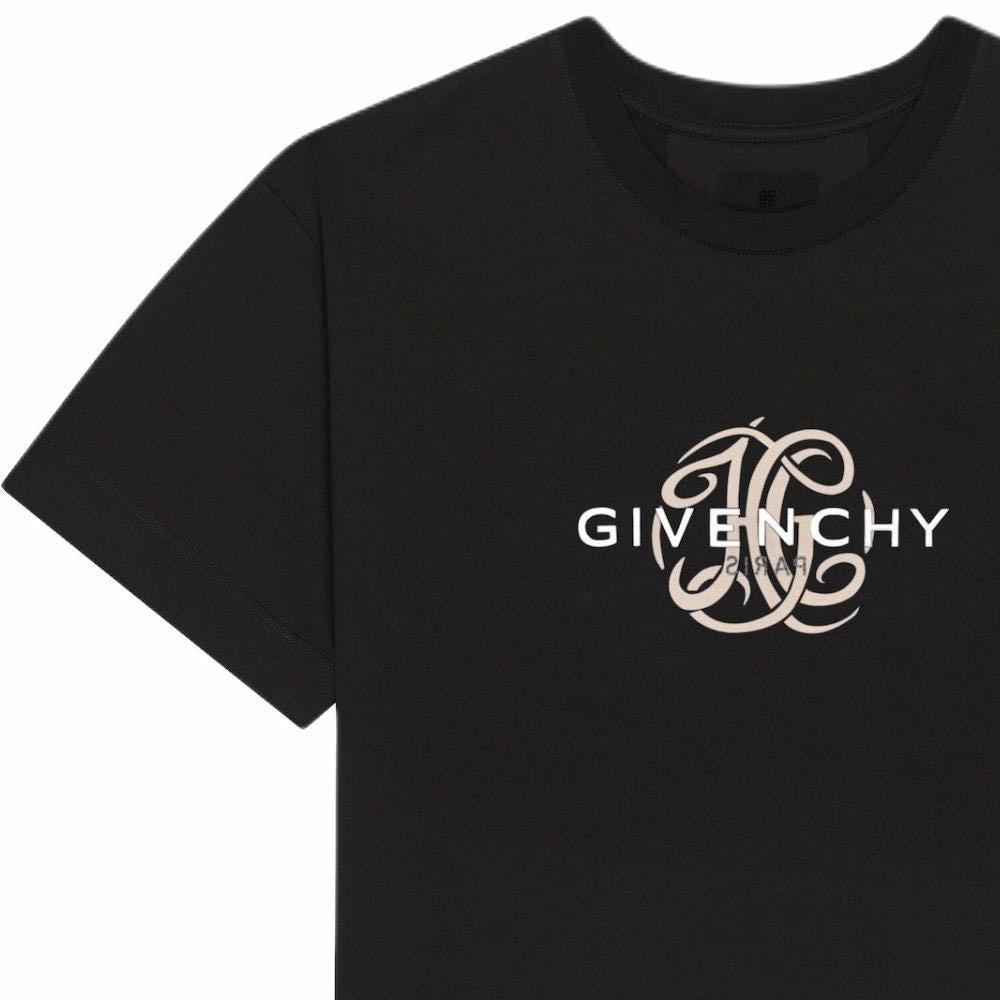 Kaos Givenchy Bermotif, Unisex -J-15