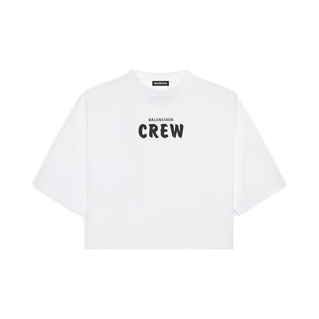 Kaos Pendek Balenciaga dengan Motif Gambar/Cetak, Cocok untuk Pria dan Wanita -BL-40