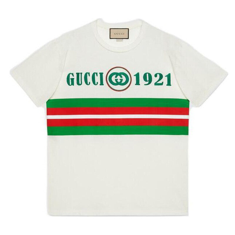 GUCCI Kaos Logo Seri Huruf, Unisex, COD '"    '"  G-65