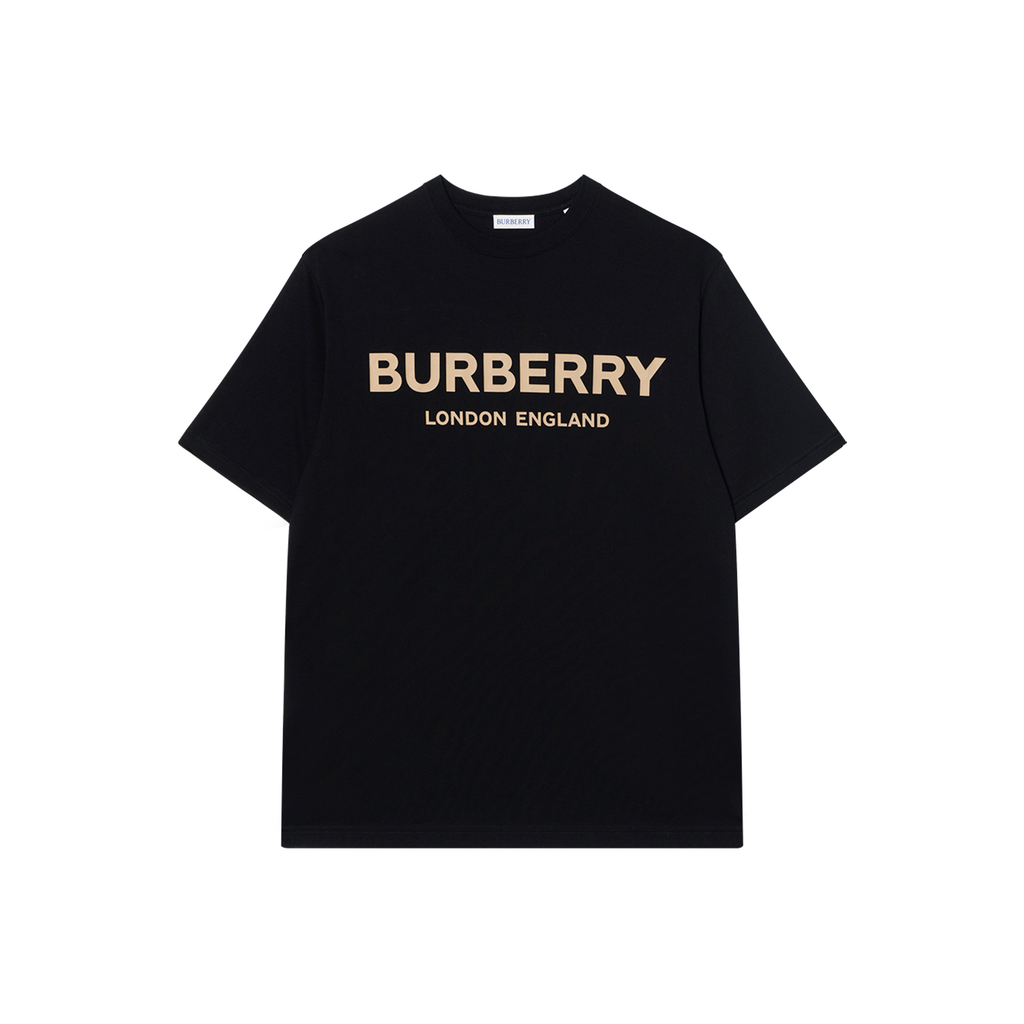 Burberry Kaos Logo Seri Huruf, Unisex, COD '"B-02