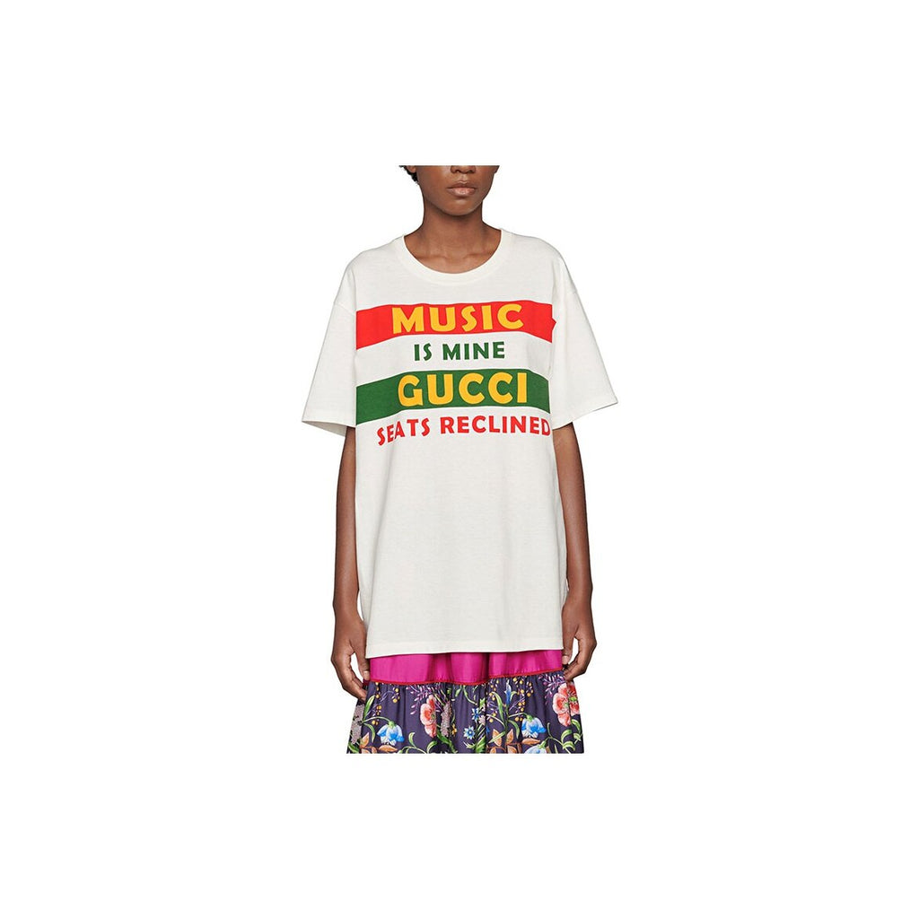 GUCCI Kaos Logo Seri Huruf, Unisex, COD" G-59