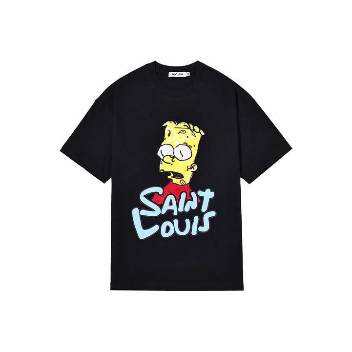 LV Kaos Logo Seri Huruf, Unisex, COD '-L-26