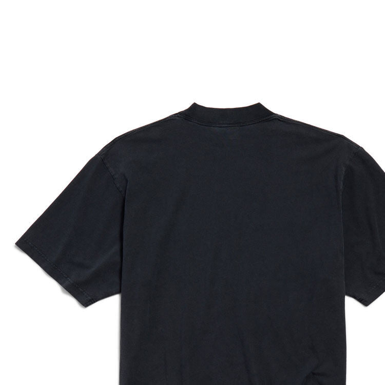 Kaos Pendek Balenciaga dengan Motif Gambar/Cetak, Cocok untuk Pria dan Wanita -BL-03