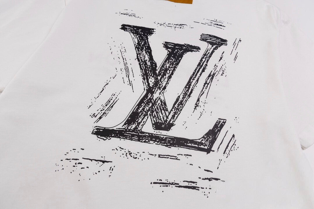 【Launching Produk Baru】LV Kaos Oversize Original - Kualitas Terbaik, Unisex, COD LV-8