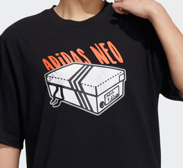 adidas Kaos Logo Seri Huruf, Unisex, COD '" AD-51