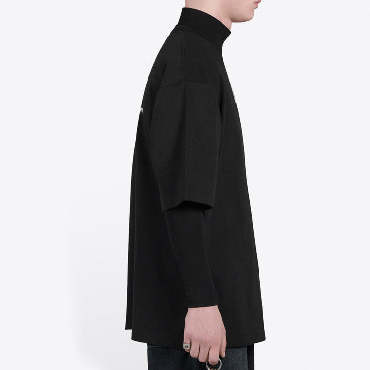 Kaos Pendek Balenciaga dengan Motif Gambar/Cetak, Cocok untuk Pria dan Wanita -BL-41