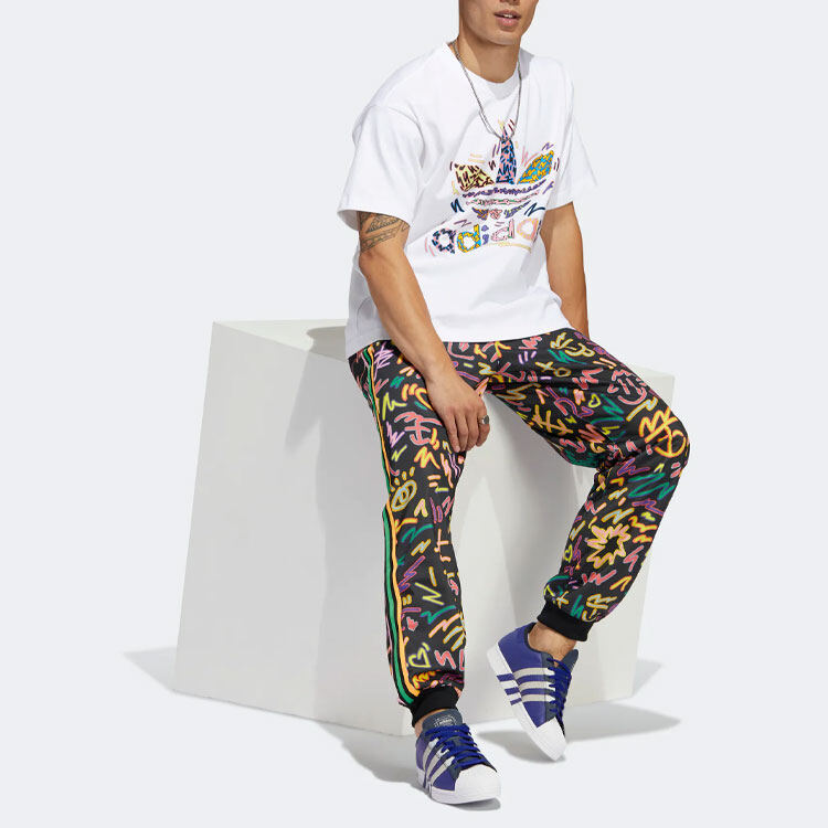 adidas Kaos Logo Seri Huruf, Unisex, COD '" AD-39