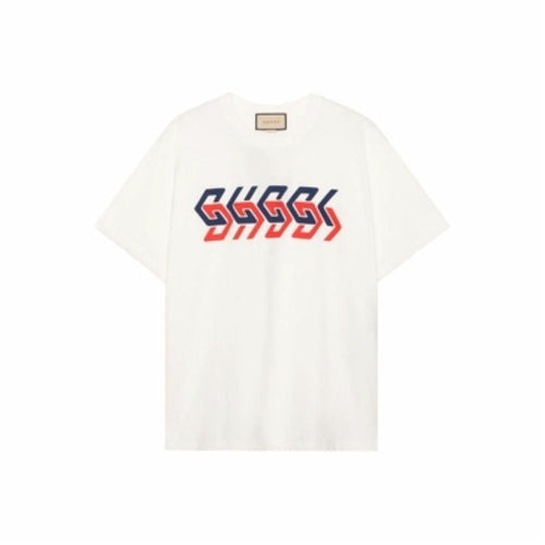GUCCI Kaos Logo Seri Huruf, Unisex, COD '"    '"  G-18
