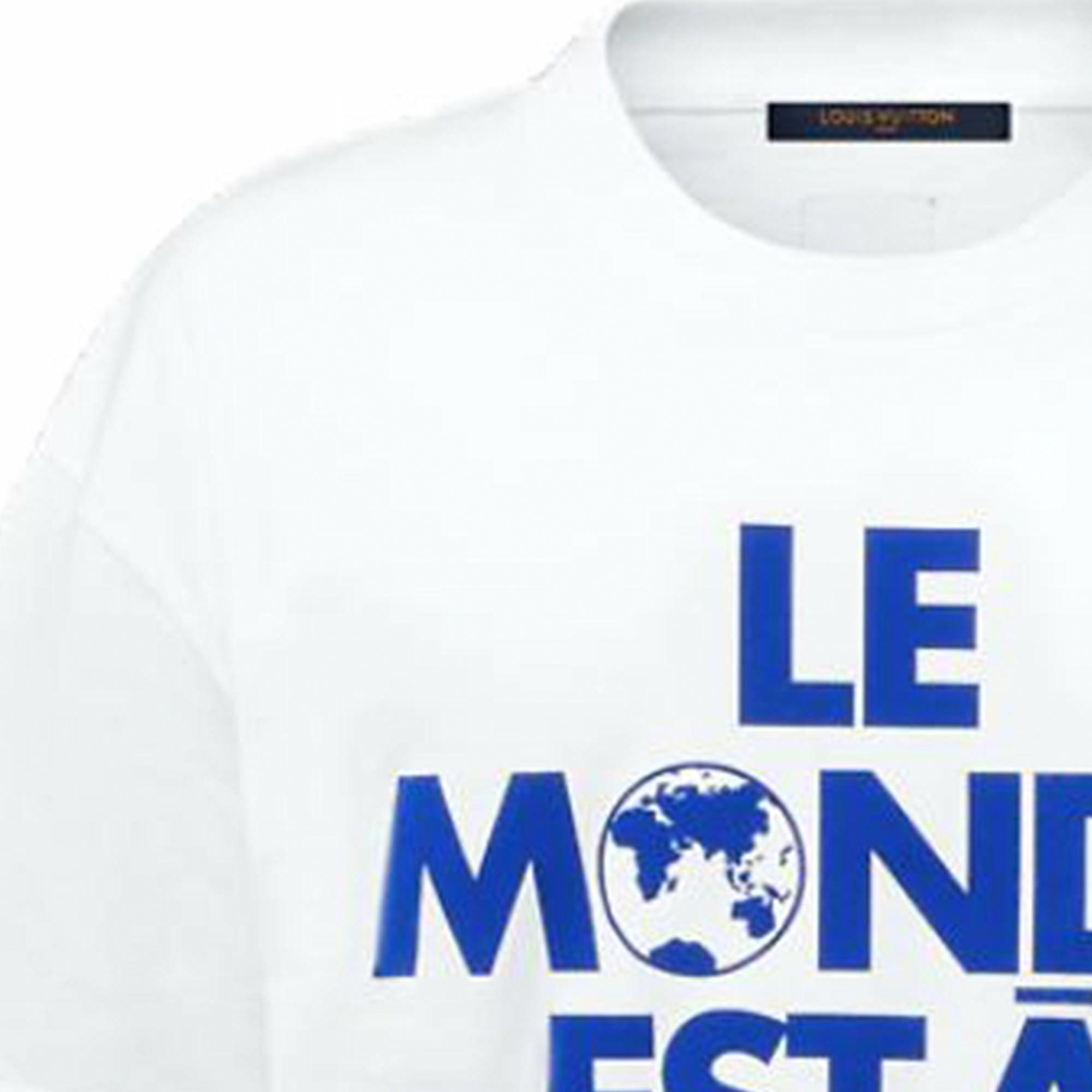 LV Kaos Logo Seri Huruf, Unisex, COD '-L-07