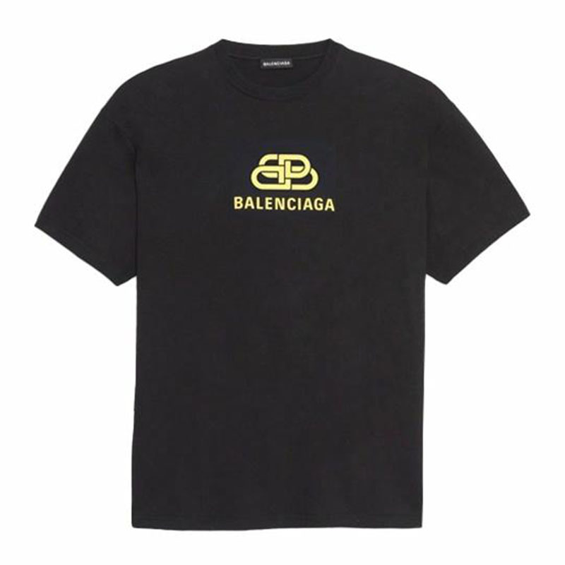 Kaos Pendek Balenciaga dengan Motif Gambar/Cetak, Cocok untuk Pria dan Wanita -BL-30
