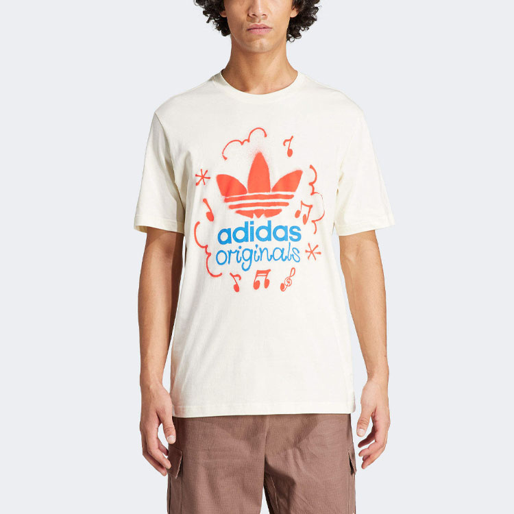 adidas Kaos Logo Seri Huruf, Unisex, COD '" AD-31