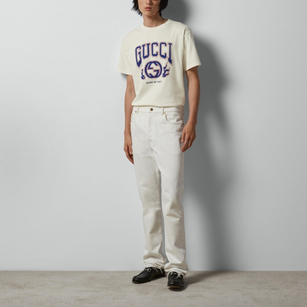 GUCCI Kaos Oversize Original - Kualitas Terbaik, Unisex, COD GU-8