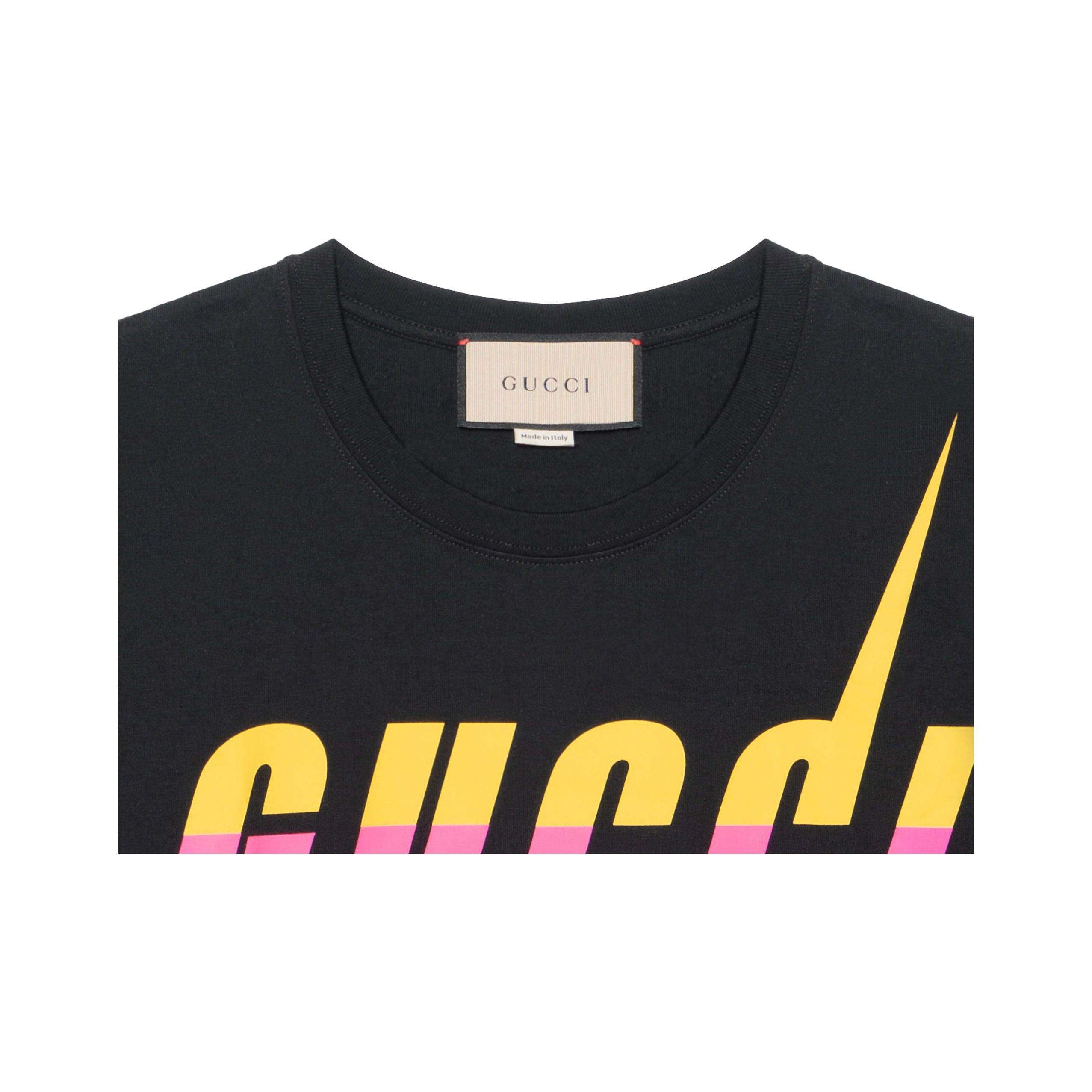 GUCCI Kaos Logo Seri Huruf, Unisex, COD '"    '"  G-14