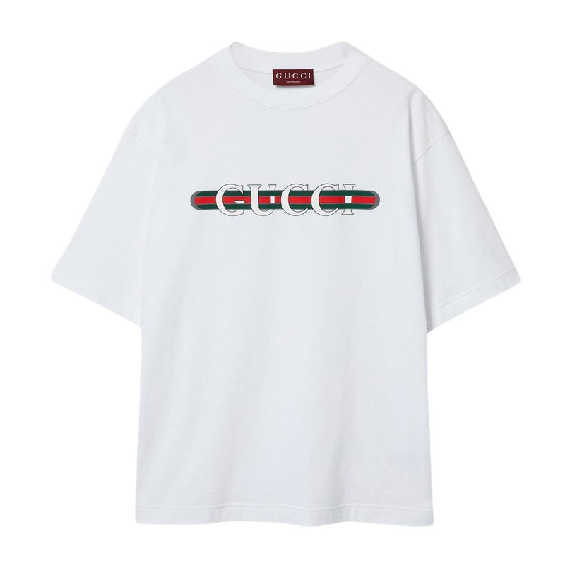 GUCCI Kaos Logo Seri Huruf, Unisex, COD '"    '"  G-22