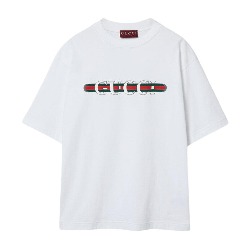 GUCCI Kaos Logo Seri Huruf, Unisex, COD '"    '"  G-22