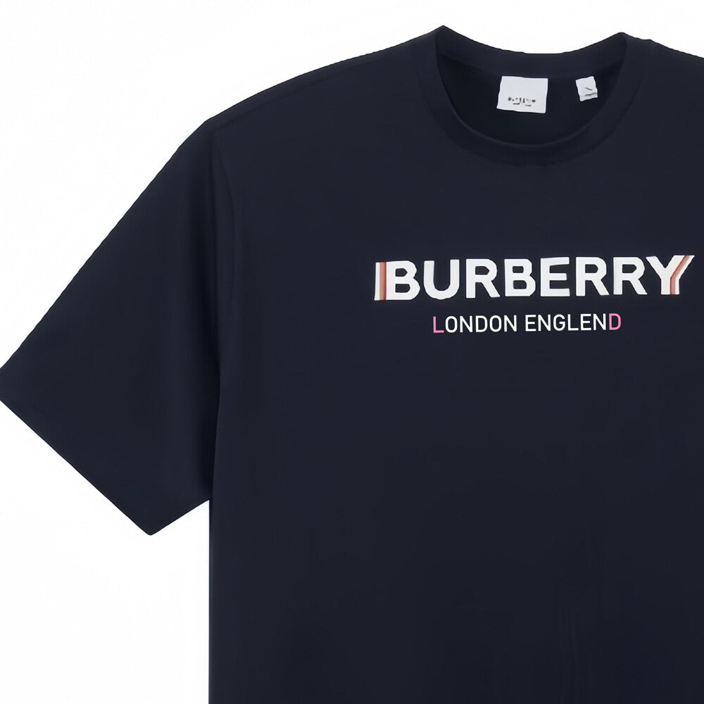 Burberry Kaos Logo Seri Huruf, Unisex, COD '"B-40