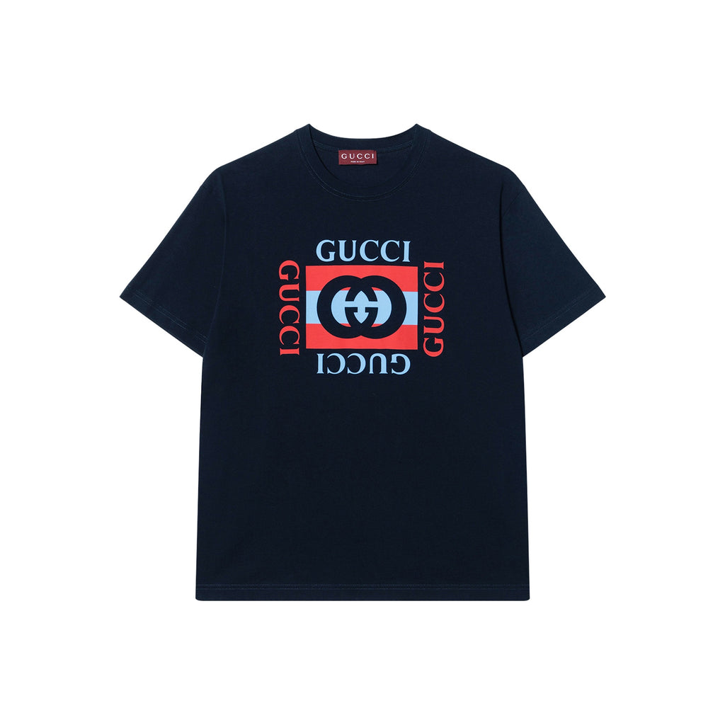 GUCCI Kaos Logo Seri Huruf, Unisex, COD '"    '"  G-10