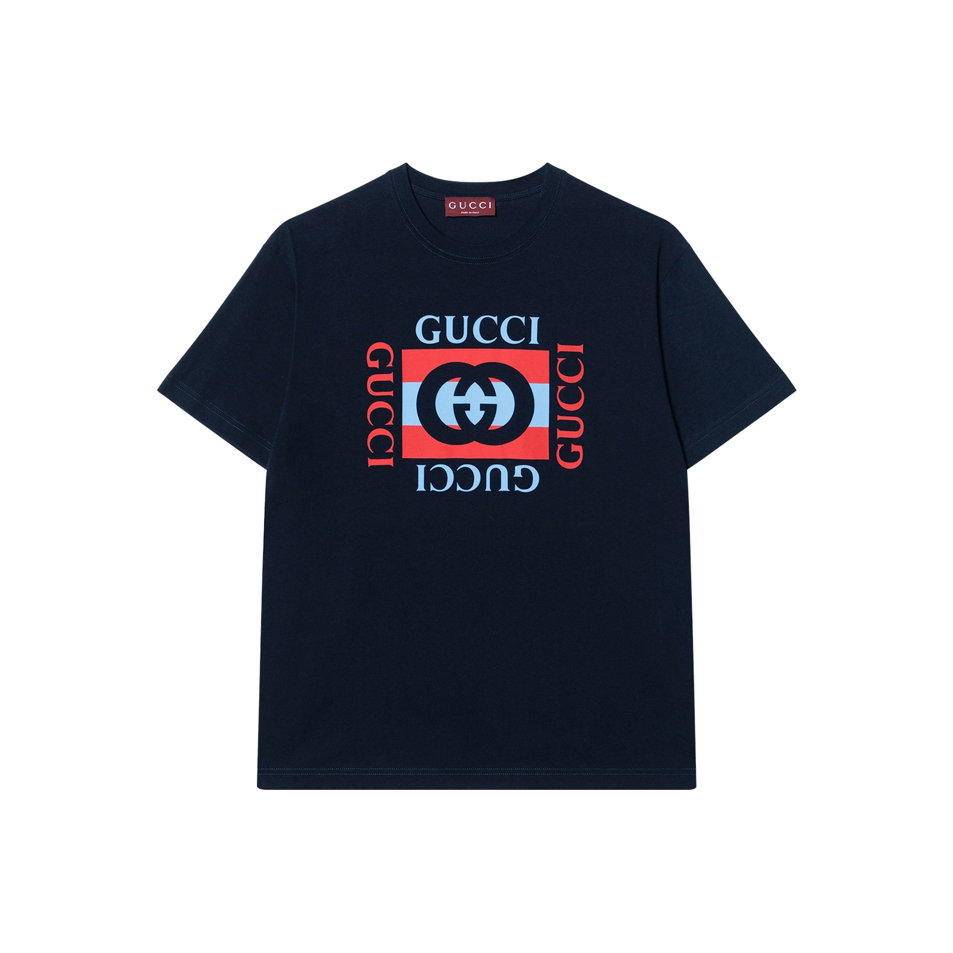 GUCCI Kaos Logo Seri Huruf, Unisex, COD '"    '"  G-10