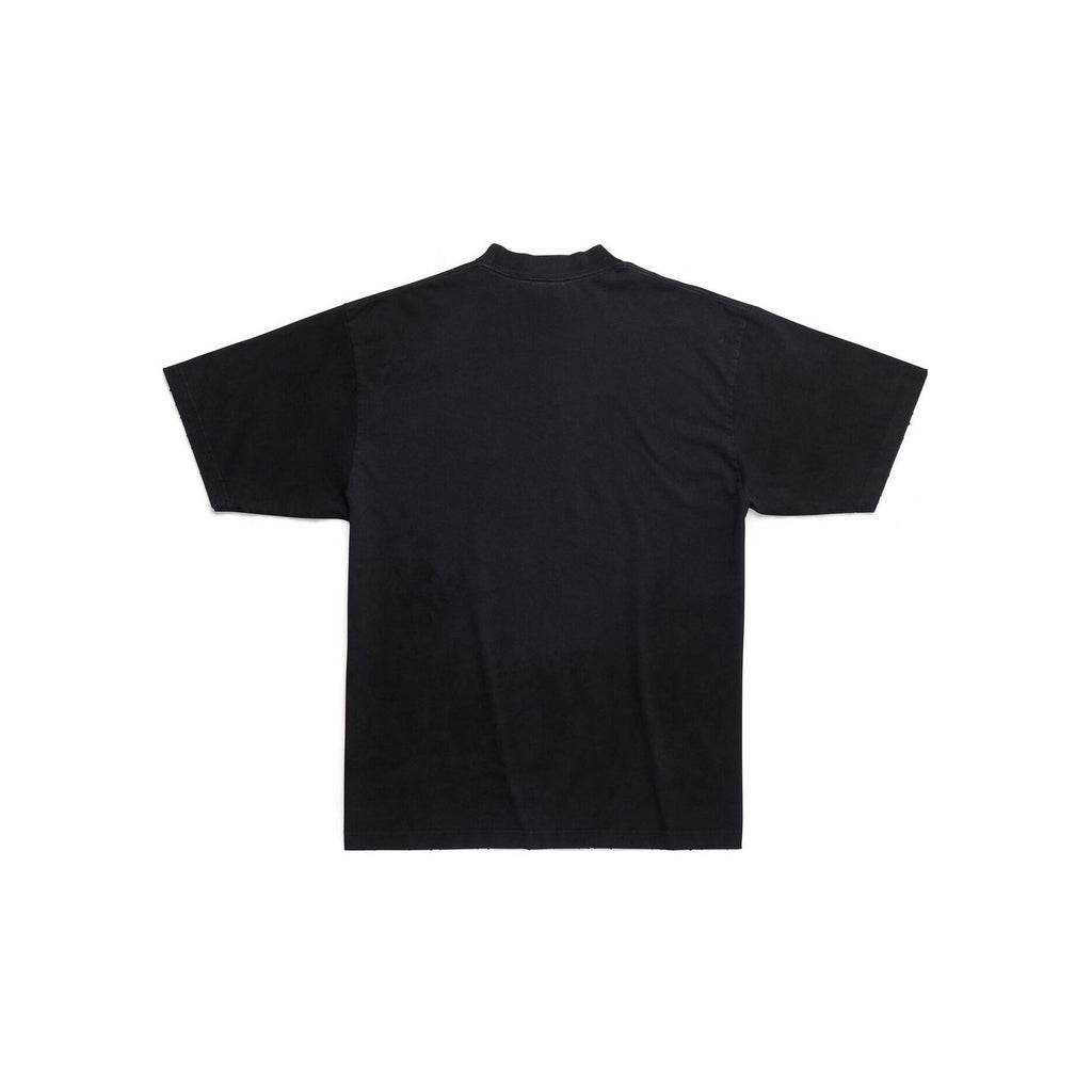 Kaos Pendek Balenciaga dengan Motif Gambar/Cetak, Cocok untuk Pria dan Wanita -BL-22