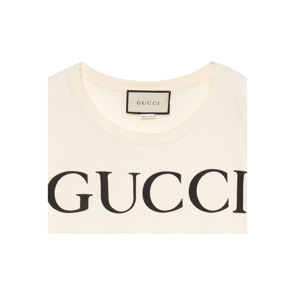 GUCCI Kaos Logo Seri Huruf, Unisex, COD '"    '"  G-09