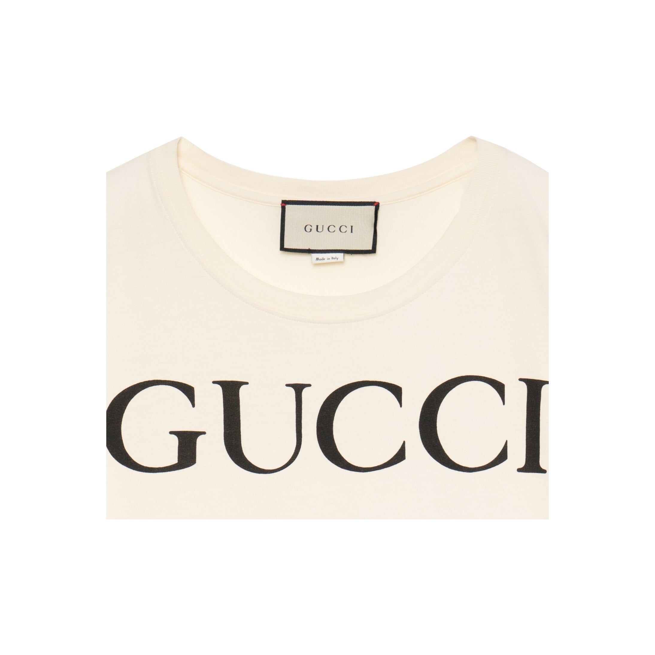 GUCCI Kaos Logo Seri Huruf, Unisex, COD '"    '"  G-09