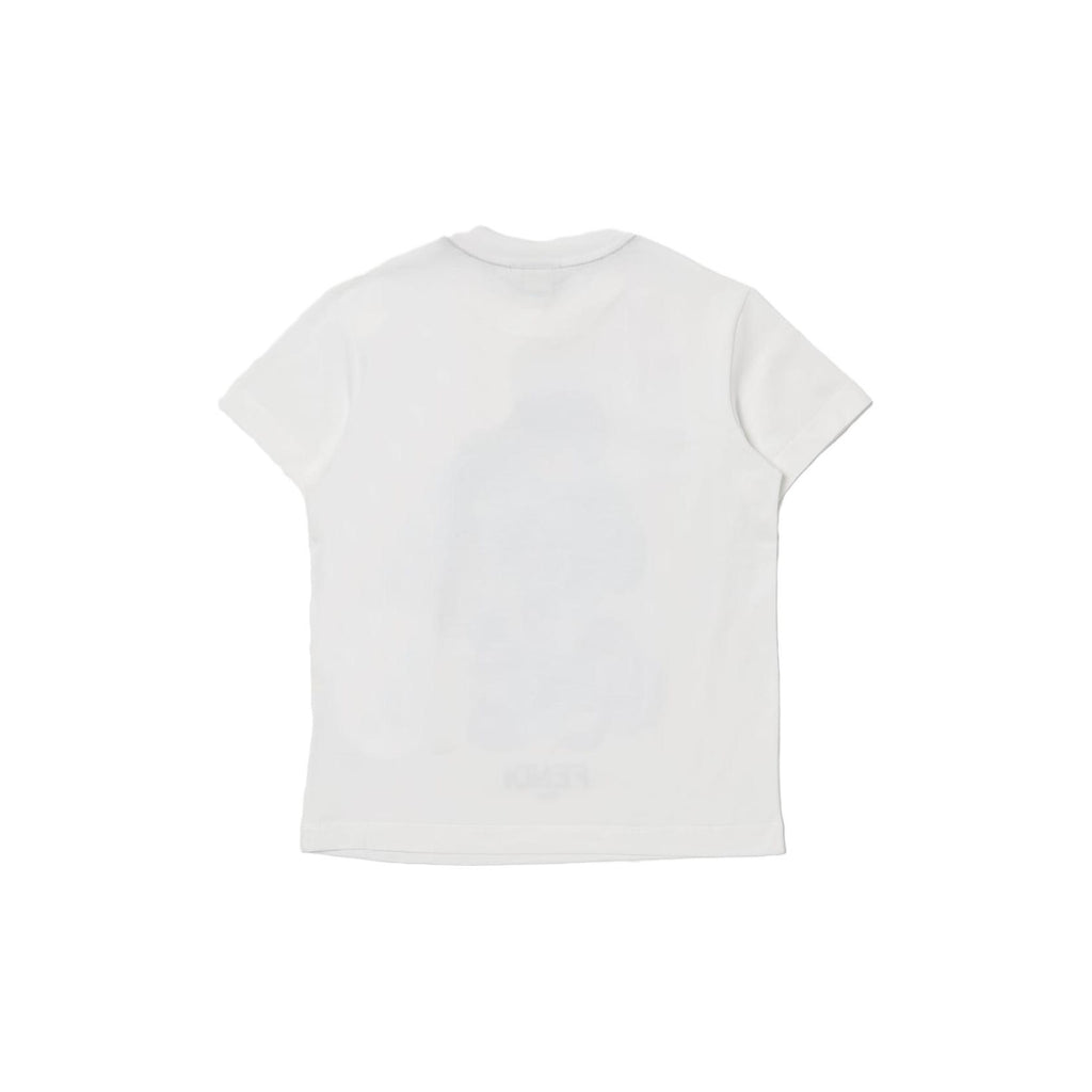 Kaos Pendek FENDI dengan Motif Gambar/Cetak, Cocok untuk Pria dan WanitaF-42