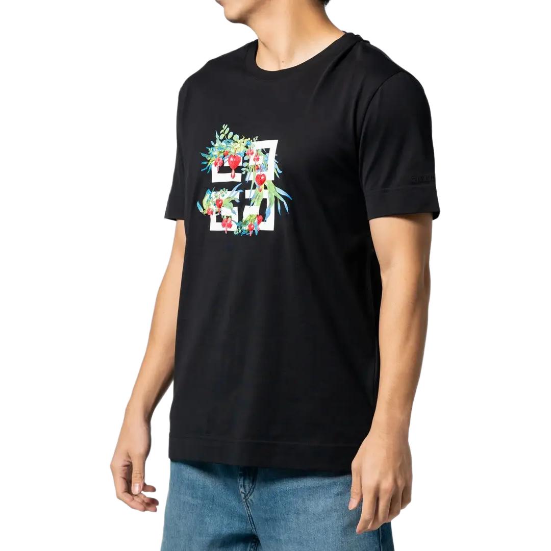 Kaos Givenchy Bermotif, Unisex -J-11