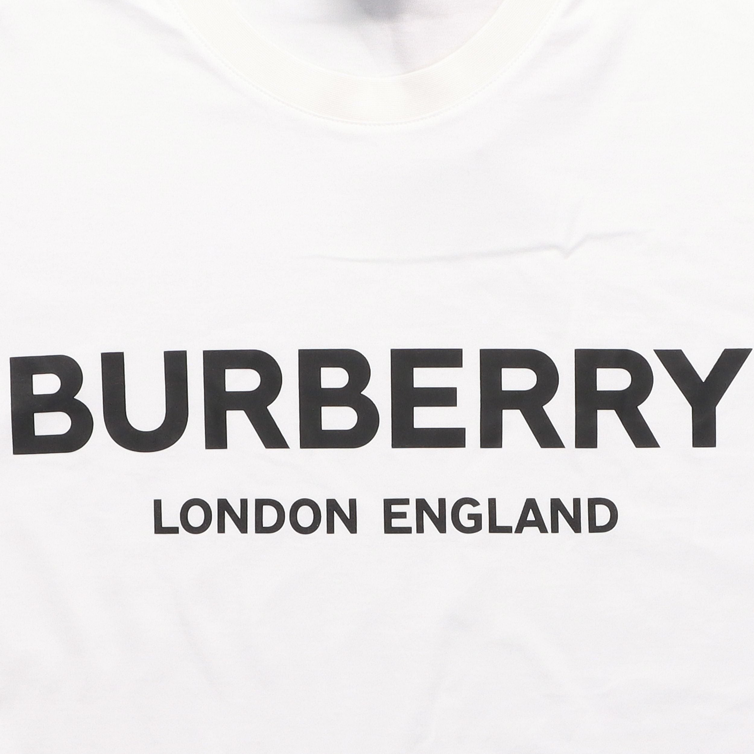 Burberry Kaos Logo Seri Huruf, Unisex, COD '"B-49