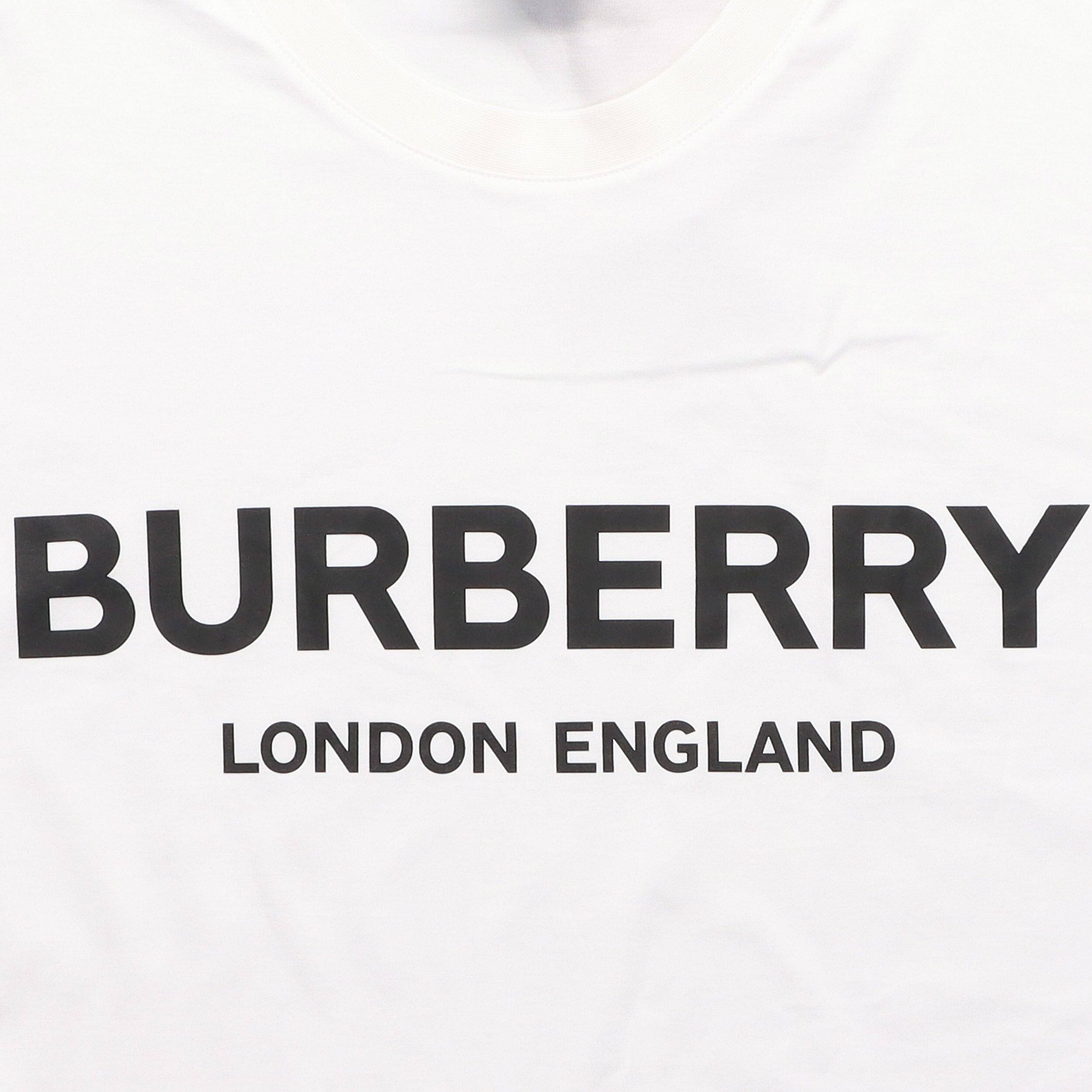 Burberry Kaos Logo Seri Huruf, Unisex, COD '"B-49