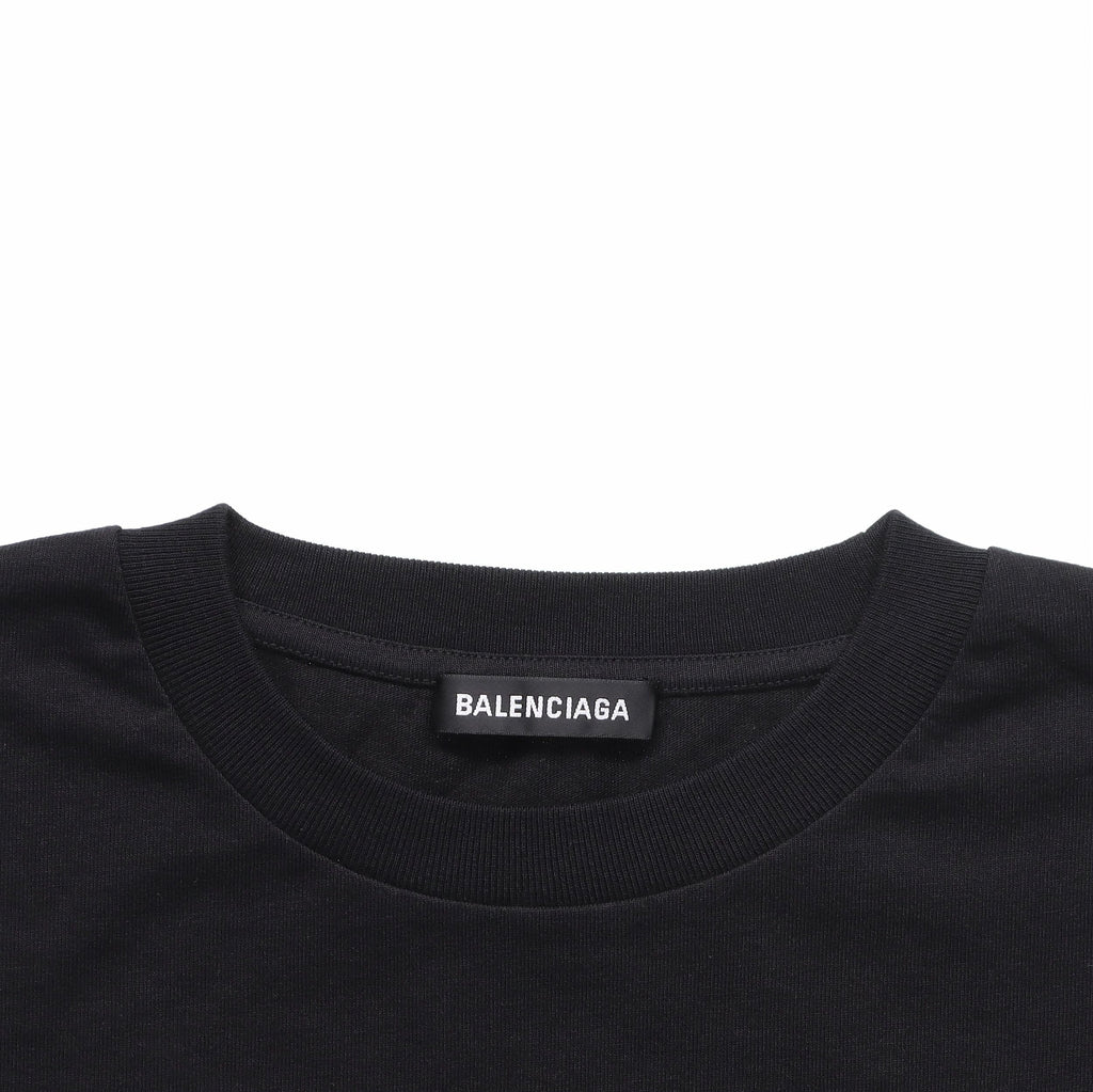 Kaos Pendek Balenciaga dengan Motif Gambar/Cetak, Cocok untuk Pria dan Wanita -BL-43