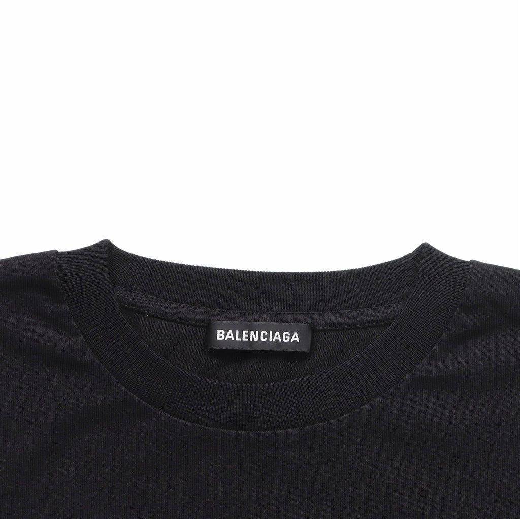 Kaos Pendek Balenciaga dengan Motif Gambar/Cetak, Cocok untuk Pria dan Wanita -BL-43