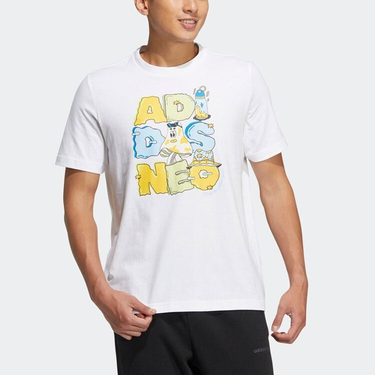 adidas Kaos Logo Seri Huruf, Unisex, COD '" AD-6