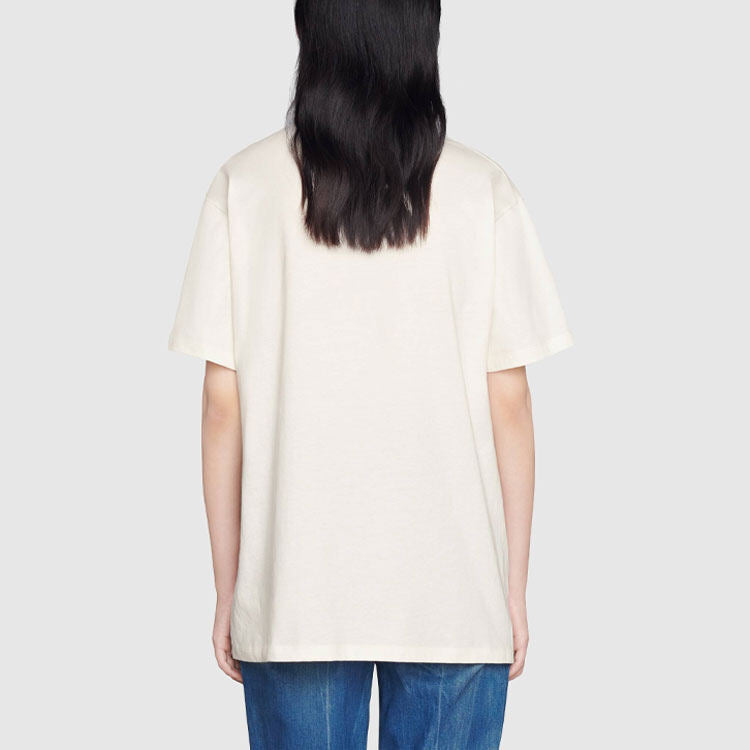 GUCCI Kaos Logo Seri Huruf, Unisex, COD '"    '"  G-56