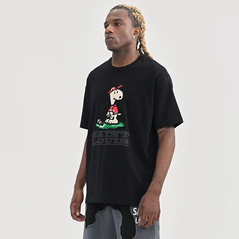 LV Kaos Logo Seri Huruf, Unisex, COD '-L-30