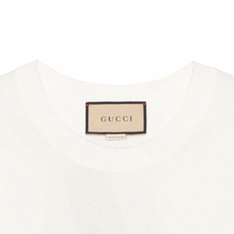 GUCCI Kaos Logo Seri Huruf, Unisex, COD '"    '"  G-18