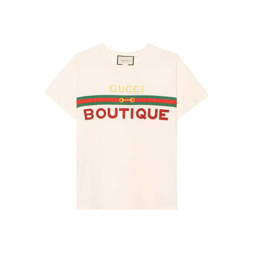 GUCCI Kaos Logo Seri Huruf, Unisex, COD '"    '"  G-38