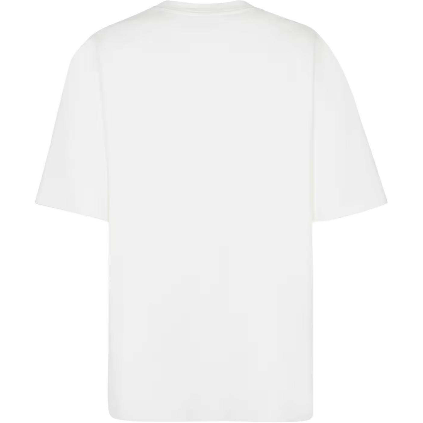 Kaos Pendek FENDI dengan Motif Gambar/Cetak, Cocok untuk Pria dan WanitaF-09