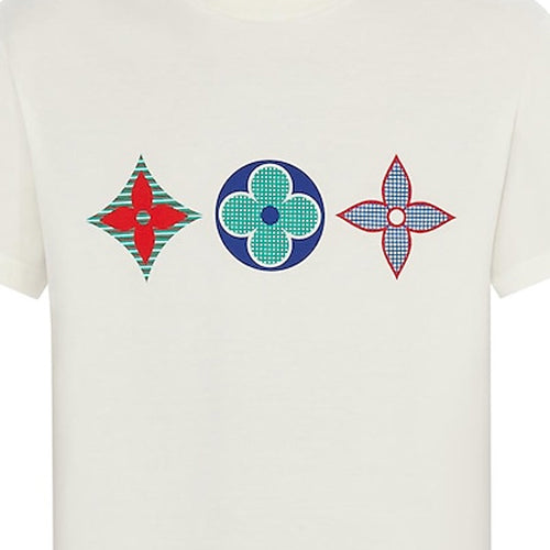 LV Kaos Logo Seri Huruf, Unisex, COD '-L-01