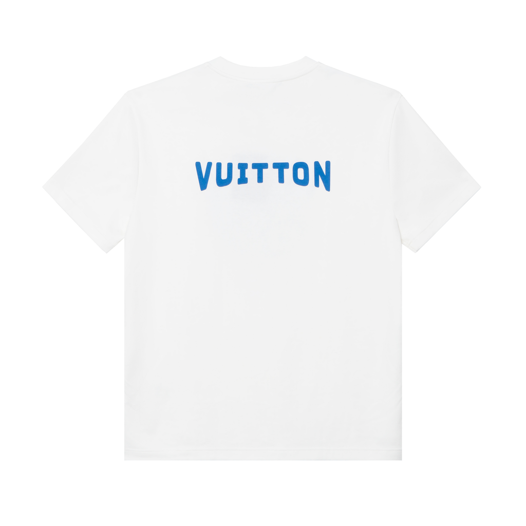 LV Kaos Logo Seri Huruf, Unisex, COD '-L-13