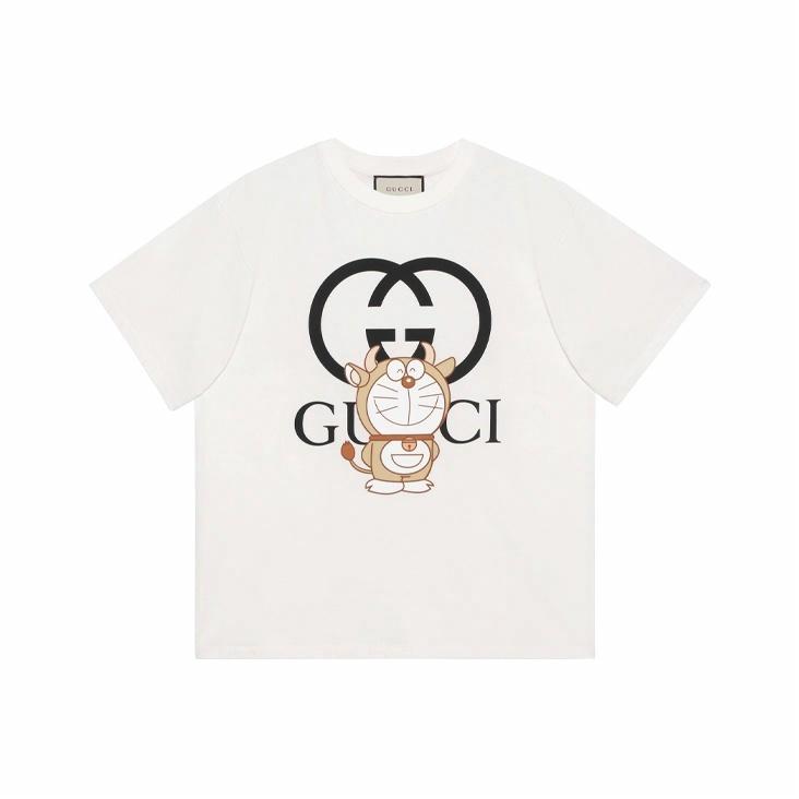 GUCCI Kaos Logo Seri Huruf, Unisex, COD '"  G-104
