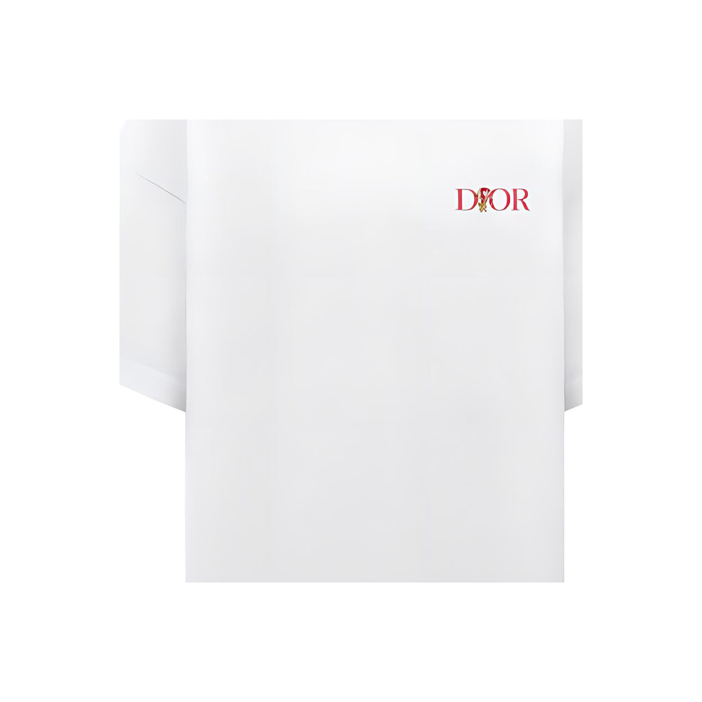 Kaos Pendek DIOR dengan Motif Gambar/Cetak, Cocok untuk Pria dan Wanita  -D-21