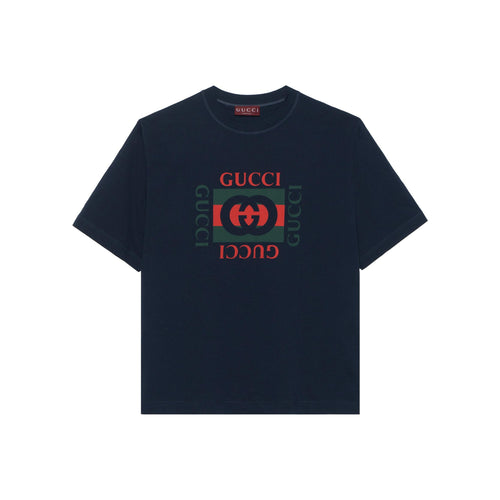 GUCCI Kaos Logo Seri Huruf, Unisex, COD '"    '"  G-52