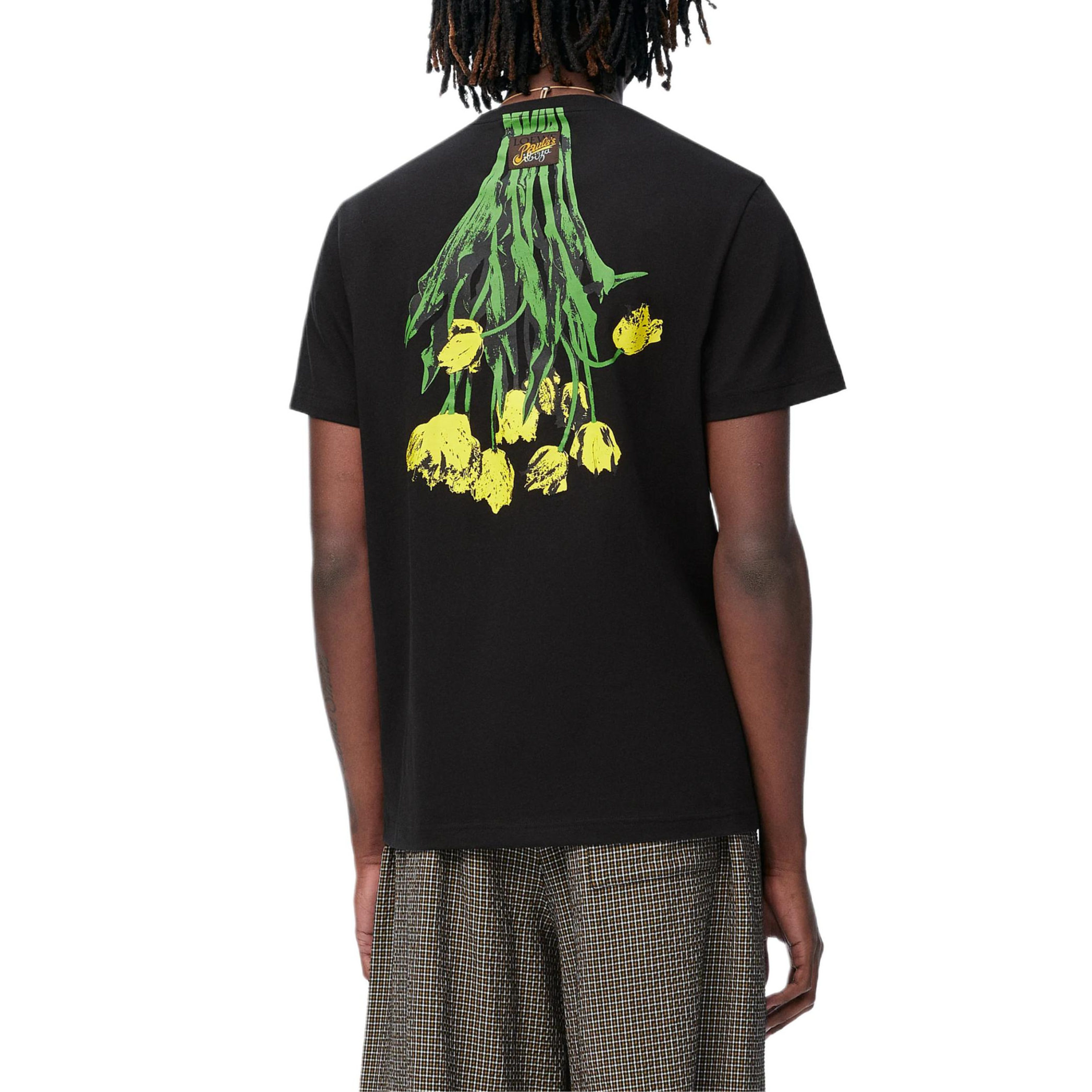 Kaos Pendek LOEWE dengan Motif Gambar/Cetak, Cocok untuk Pria dan Wanita -LE-23