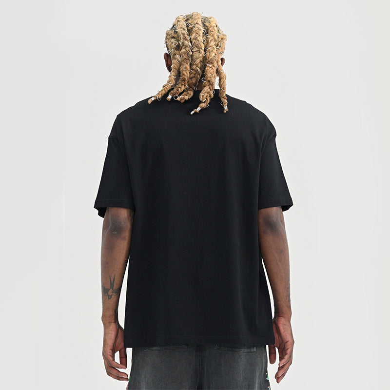 LV Kaos Logo Seri Huruf, Unisex, COD '-L-28