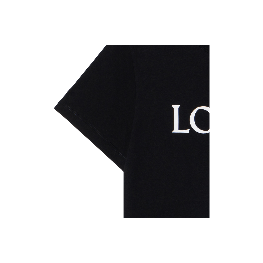 Kaos Pendek LOEWE dengan Motif Gambar/Cetak, Cocok untuk Pria dan Wanita -LE-17