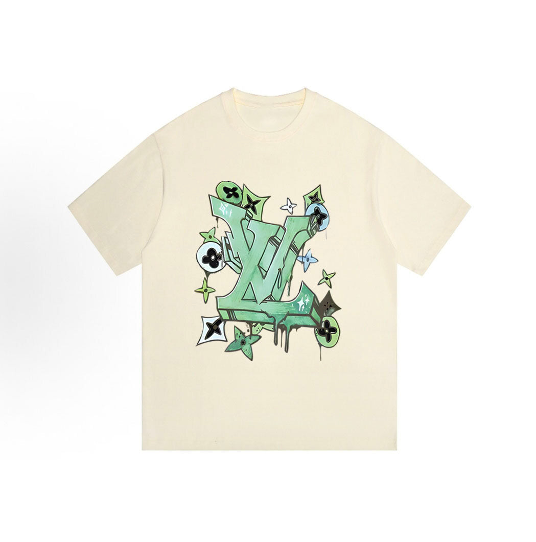 LV Kaos Oversize Original - Kualitas Terbaik, Unisex, COD LV-4