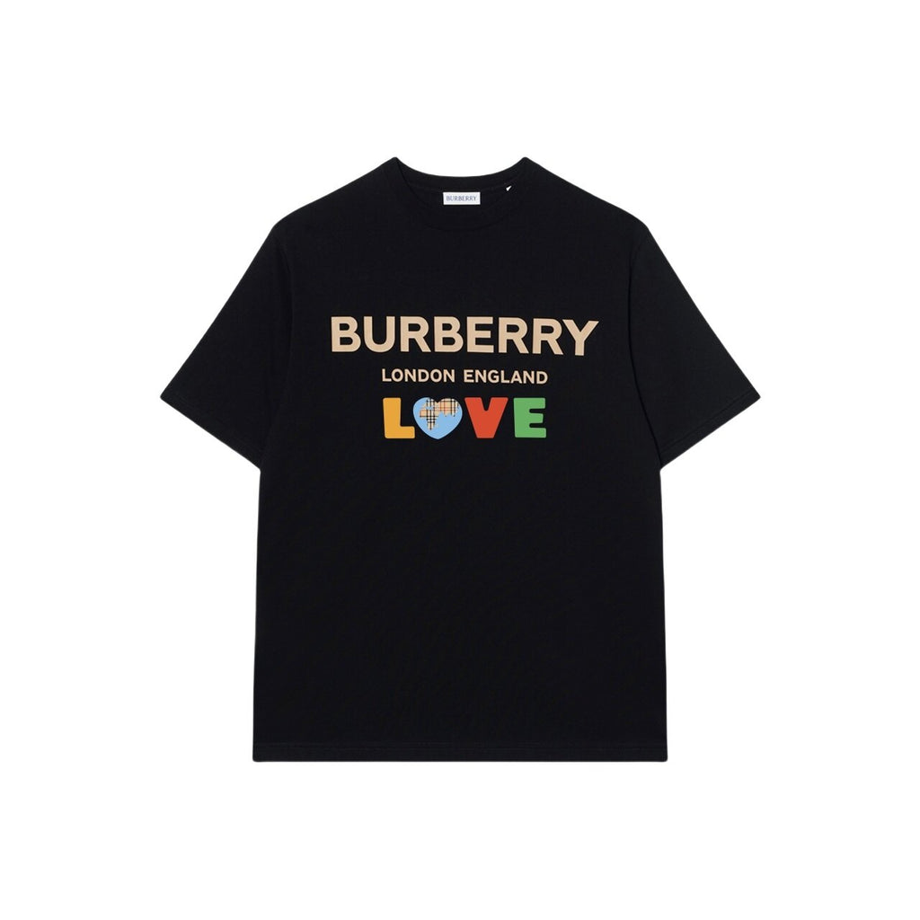 Burberry Kaos Logo Seri Huruf, Unisex, COD '"B-46